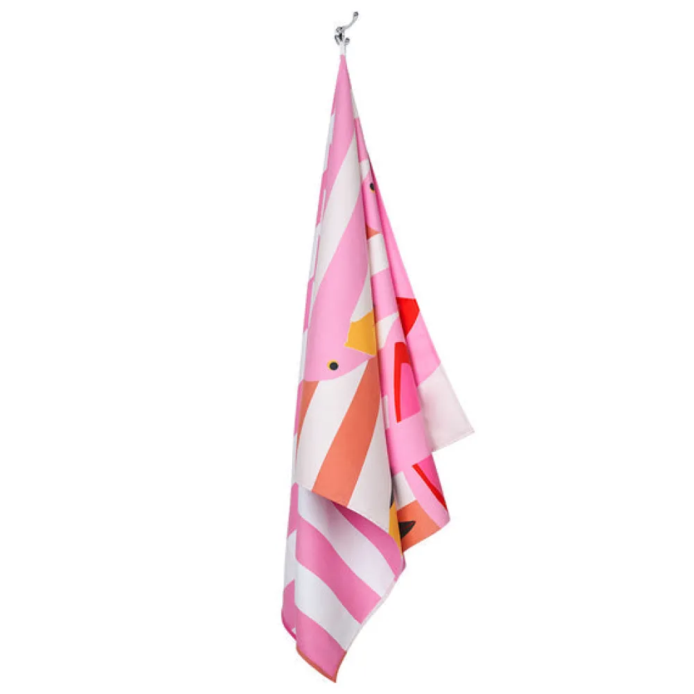 Dock u0026 Bay Toalla Kids Flamingos · L*Niños Toallas De Playa Para Adultos|Toalla De Niños Para Playa