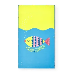 Dock u0026 Bay Toalla Kids Peces · L*Niños Toalla De Niños Para Playa