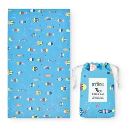 Dock u0026 Bay Toalla Kids Peces · L*Niños Toalla De Niños Para Playa