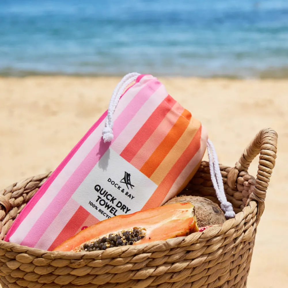 Dock u0026 Bay Toalla Summer Miami Sorbet · XL* Toallas De Playa Para Adultos
