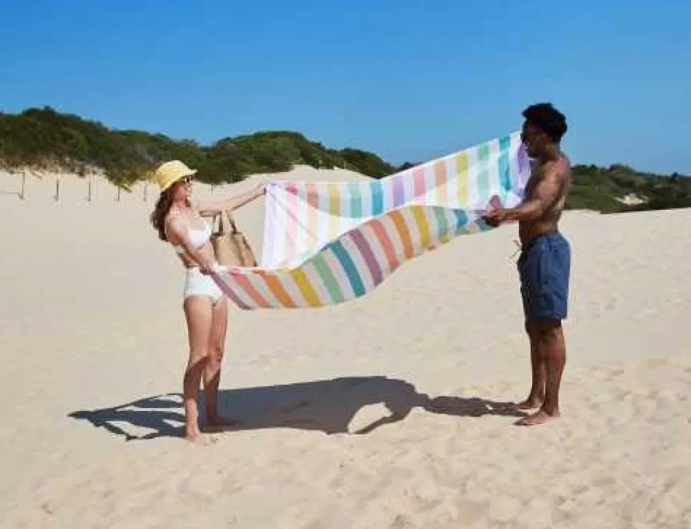 Dock u0026 Bay Toalla Summer Rainbow Pastel · XXL* Toallas De Playa Para Adultos