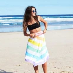 Dock u0026 Bay Toalla Summer Rainbow Pastel · XL* Toallas De Playa Para Adultos