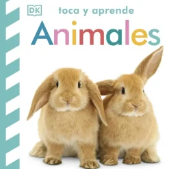 DK Toca y aprende Animales* Libros De Cartoné