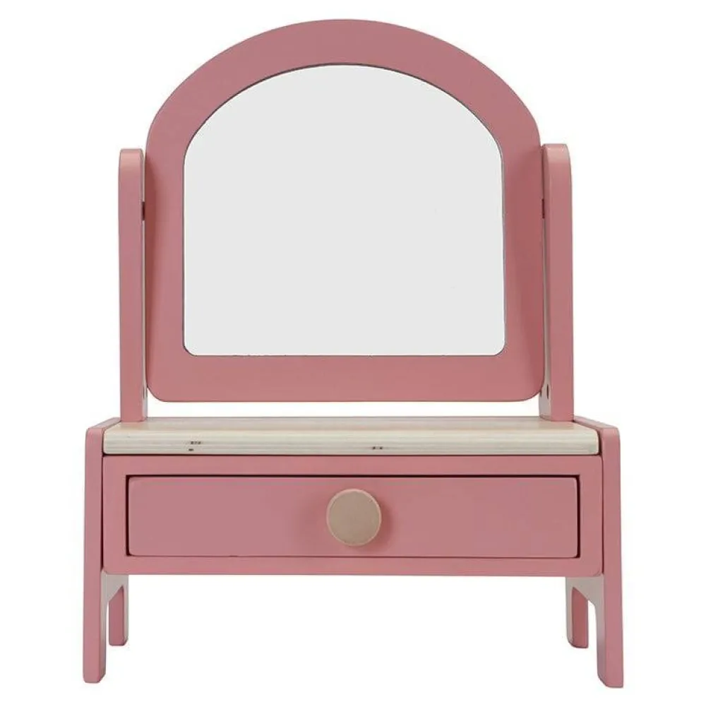 Little Dutch Tocador con Set de Maquillaje ·*Niños Juguetes Waldorf|Juguetes Montessori