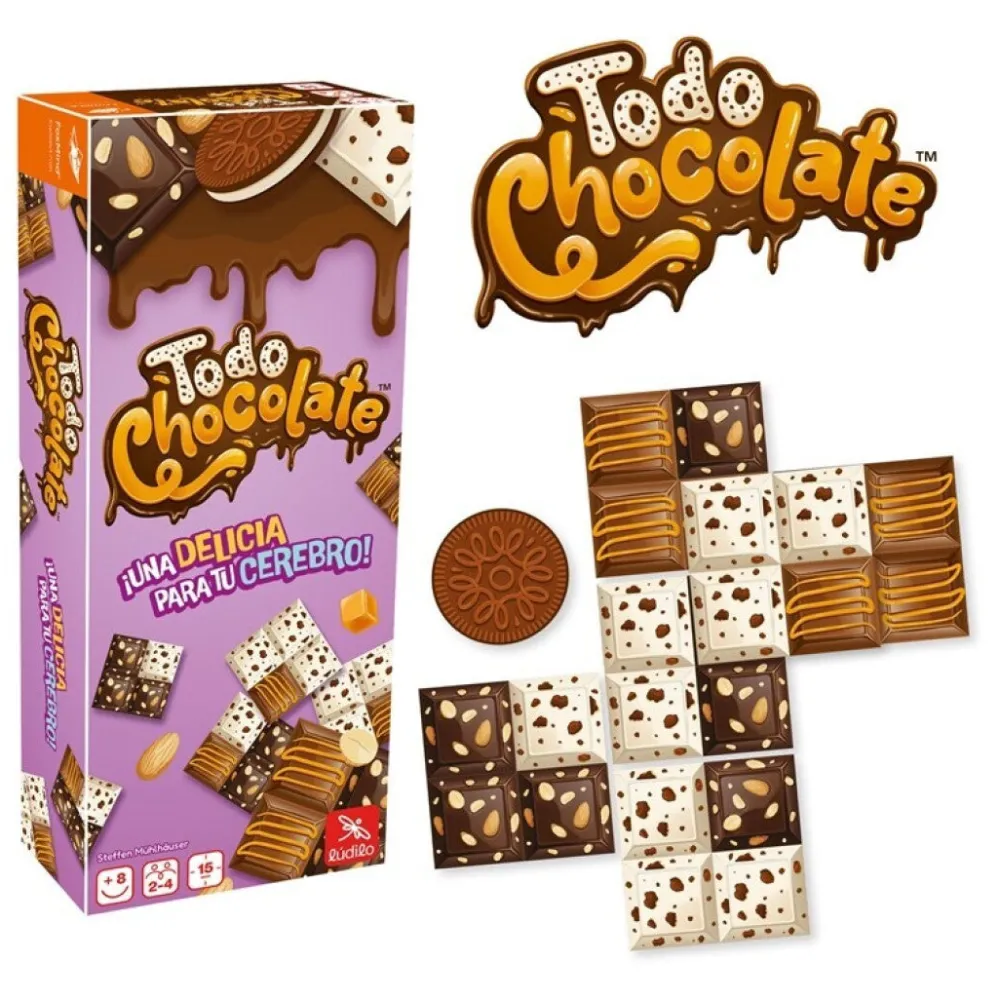 Ludilo Todo Chocolate ·*Niños Ludilo|Juegos De Mesa De Viaje
