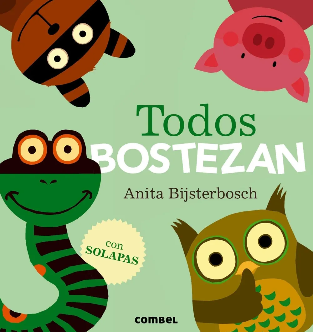 Combel Todos bostezan* Libros Con Solapas|Libros Manipulativos
