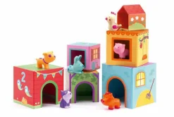 Djeco Topanifarm ·*Niños Juguetes Apilables