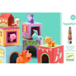 Djeco Topanifarm ·*Niños Juguetes Apilables
