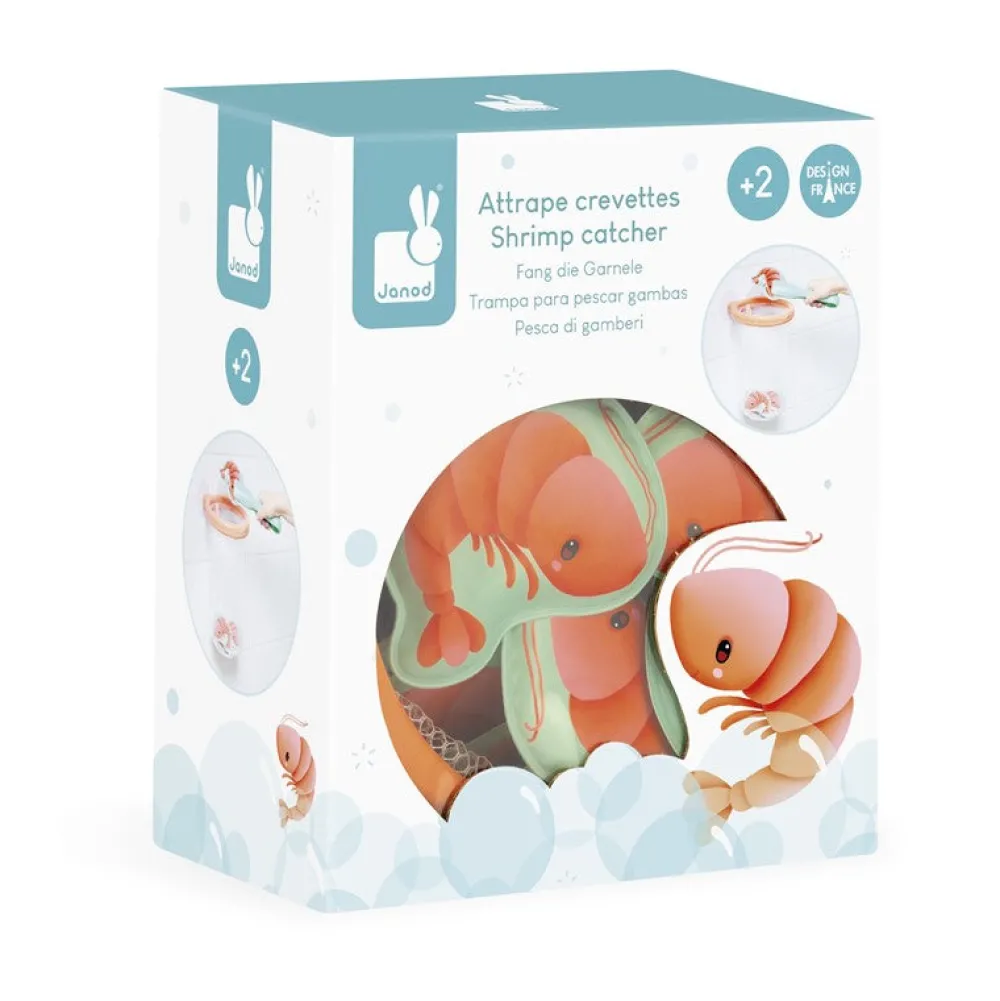 Janod Trampa para pescar gambas ·*Niños Juguetes De Baño|Juguetes Y Juegos Motricidad Fina