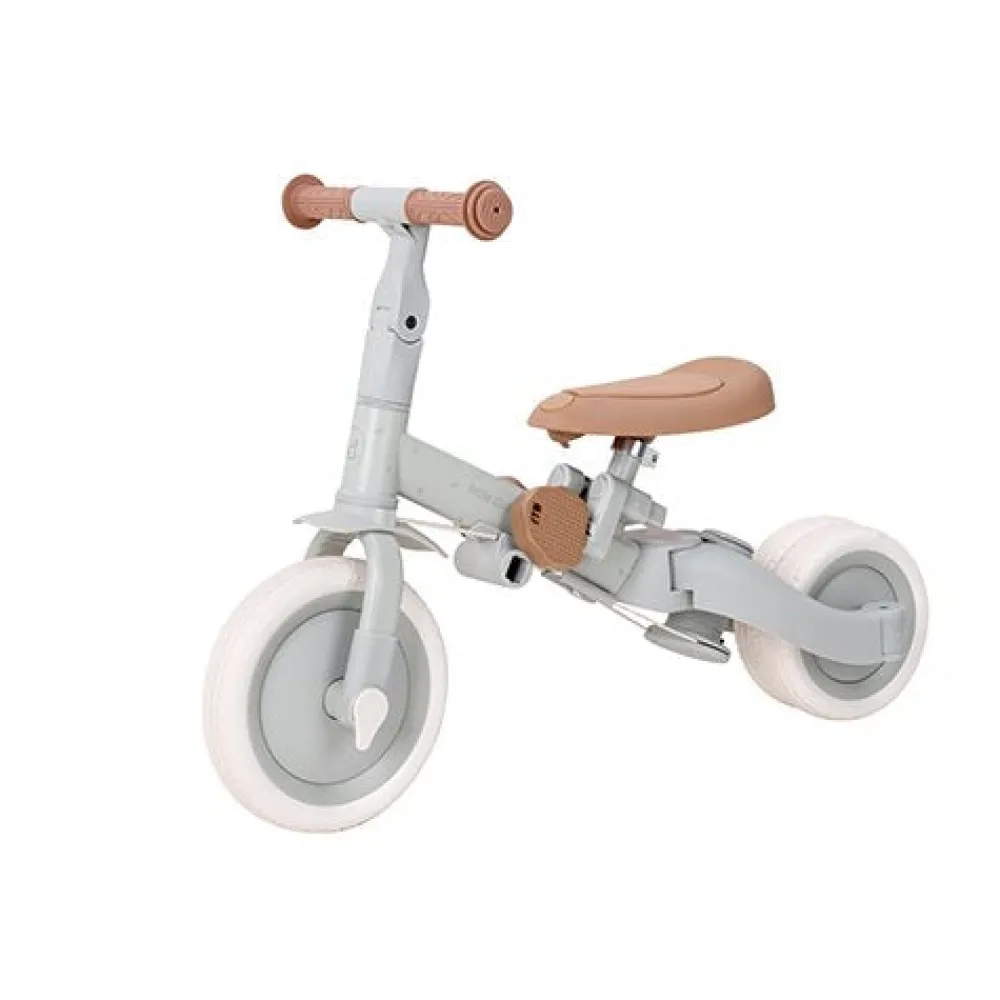 Little Dutch Triciclo con barra Verde ·*Niños Triciclos Sin Pedales