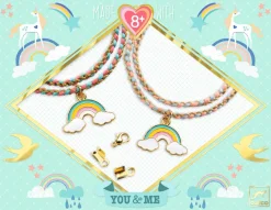 Djeco Tu & yo - Arco Iris ·*Niños Kit De Manualidades|Juguetes Y Juegos Motricidad Fina