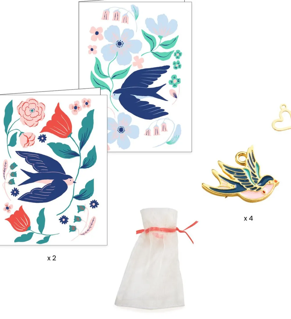 Djeco Tu & yo - Pájaros ·*Niños Kit De Manualidades