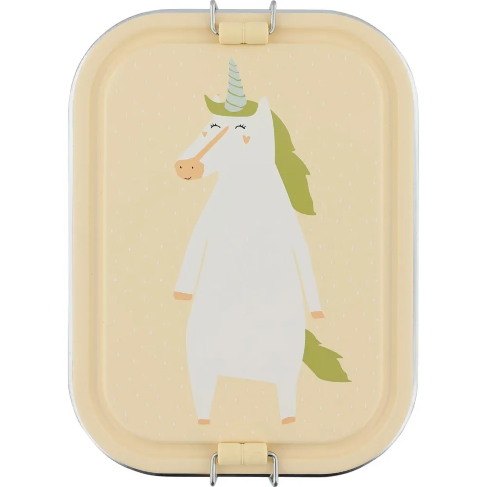 Trixie Tupper acero grande · Mrs. Unicorn* Cajas De Almuerzo Infantil·Con Compartimentos