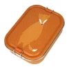 Trixie Tupper acero grande · Mr. Fox* Cajas De Almuerzo Infantil·Con Compartimentos