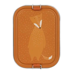 Trixie Tupper acero grande · Mr. Fox* Cajas De Almuerzo Infantil·Con Compartimentos