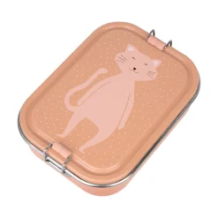 Trixie Tupper acero grande · Mr. Cat* Cajas De Almuerzo Infantil·Con Compartimentos