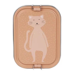 Trixie Tupper acero grande · Mr. Cat* Cajas De Almuerzo Infantil·Con Compartimentos