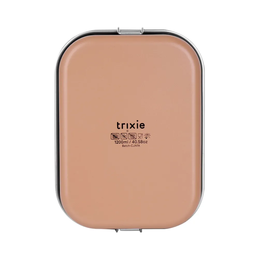 Trixie Tupper acero grande · Mr. Cat* Cajas De Almuerzo Infantil·Con Compartimentos