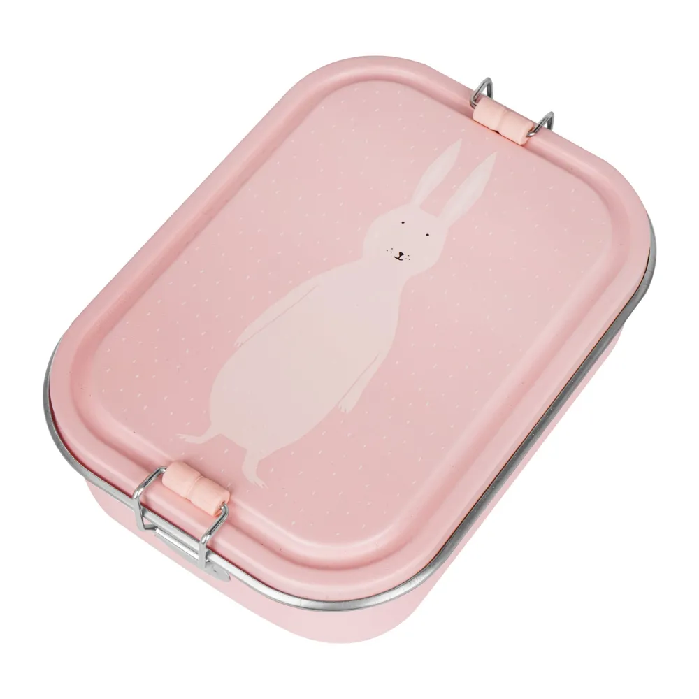Trixie Tupper acero grande · Mrs. Rabbit* Cajas De Almuerzo Infantil·Con Compartimentos