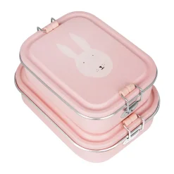 Trixie Tupper acero grande · Mrs. Rabbit* Cajas De Almuerzo Infantil·Con Compartimentos