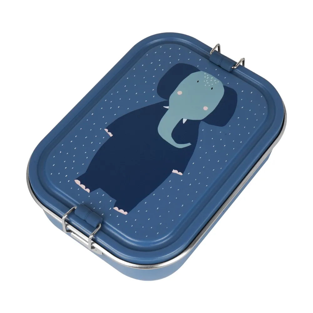 Trixie Tupper acero grande · Mrs. Elephant* Cajas De Almuerzo Infantil·Con Compartimentos