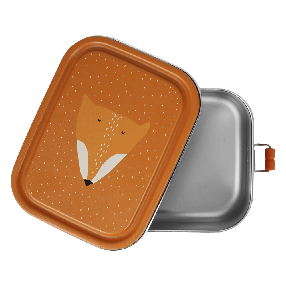 Trixie Tupper acero pequeño · Mr. Fox* Cajas De Almuerzo Infantil·Sin Compartimentos