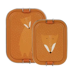 Trixie Tupper acero pequeño · Mr. Fox* Cajas De Almuerzo Infantil·Sin Compartimentos
