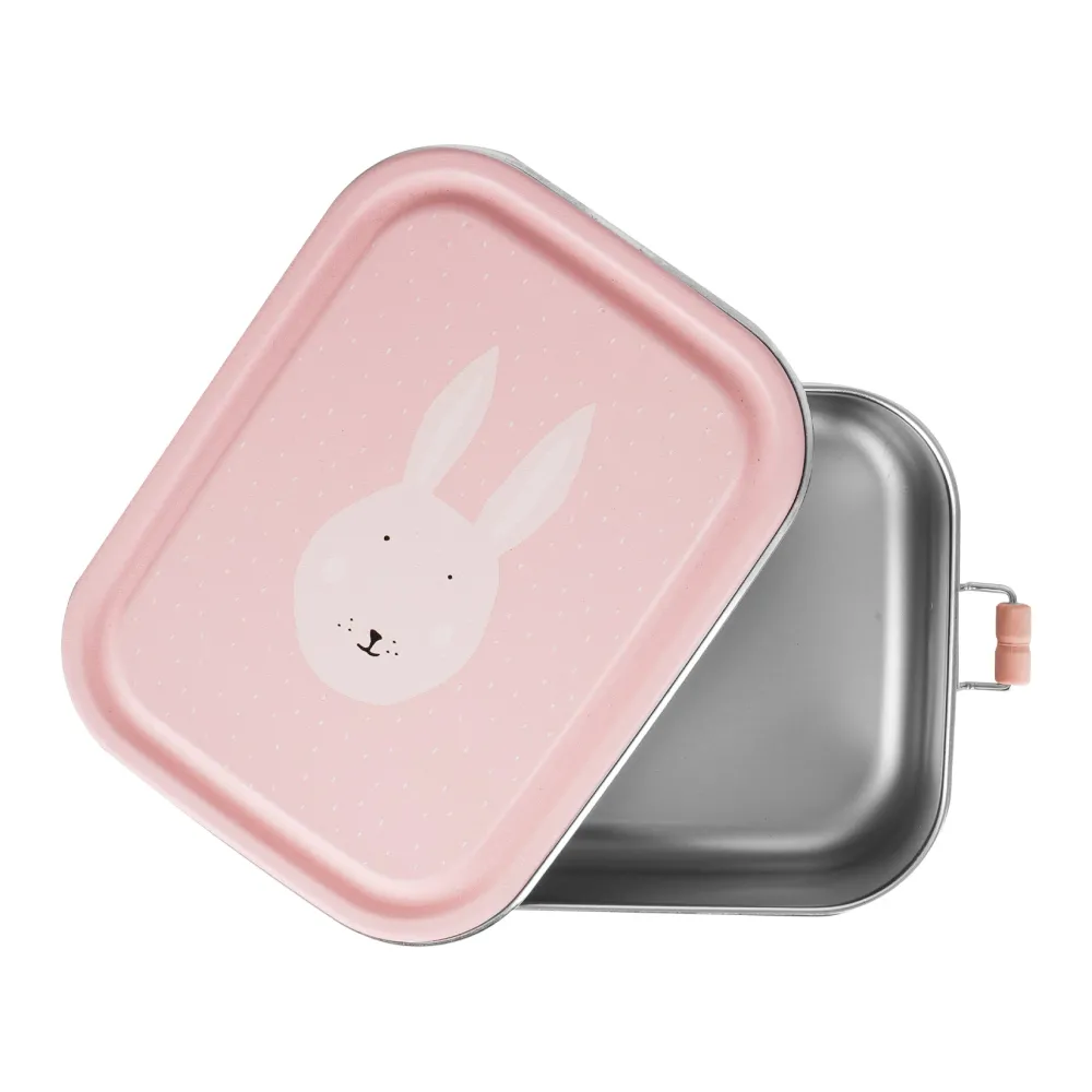 Trixie Tupper acero pequeño · Mrs. Rabbit* Cajas De Almuerzo Infantil·Sin Compartimentos
