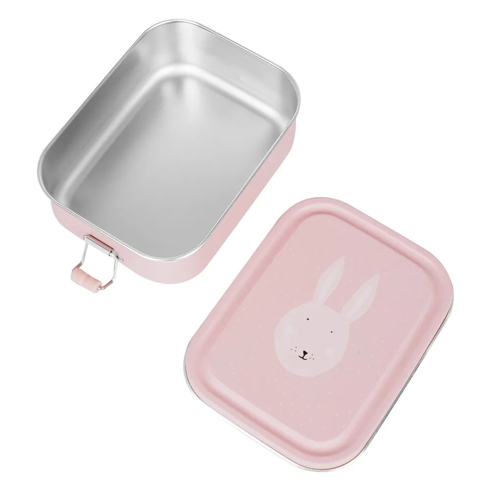 Trixie Tupper acero pequeño · Mrs. Rabbit* Cajas De Almuerzo Infantil·Sin Compartimentos