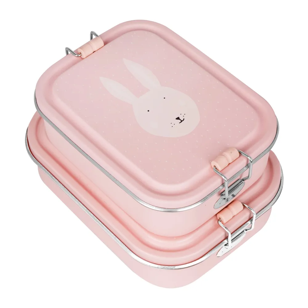 Trixie Tupper acero pequeño · Mrs. Rabbit* Cajas De Almuerzo Infantil·Sin Compartimentos