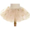 Great Pretenders Tutú Sparkle Star White Gold 4-6 años -*Niños Disfraces Infantiles
