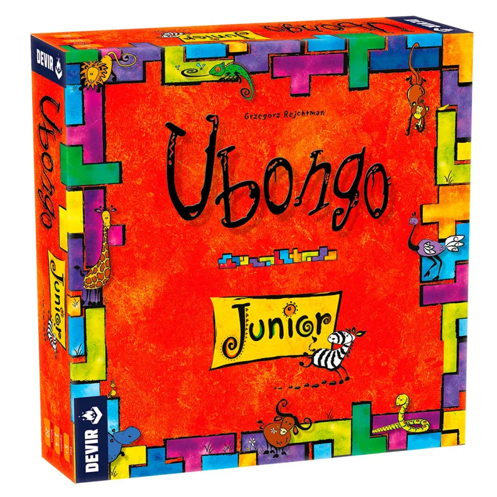 Devir Ubongo Junior ·*Niños Devir|Juegos De Mesa Competitivos