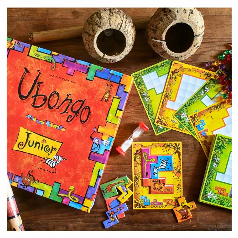 Devir Ubongo Junior ·*Niños Devir|Juegos De Mesa Competitivos