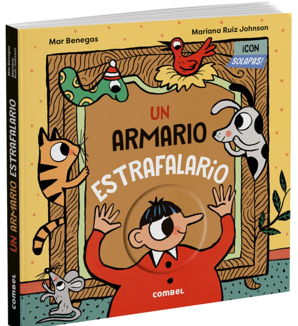 Combel Un armario estrafalario* Libros Con Solapas|Álbumes Ilustrados Infantiles