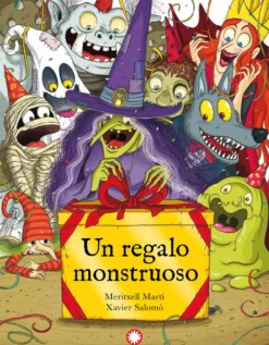 Flamboyant Un regalo monstruoso*Niños Libros De Halloween Para Niños|Álbumes Ilustrados Infantiles