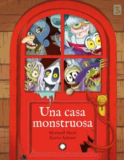 Flamboyant Una casa monstruosa*Niños Libros De Halloween Para Niños|Álbumes Ilustrados Infantiles
