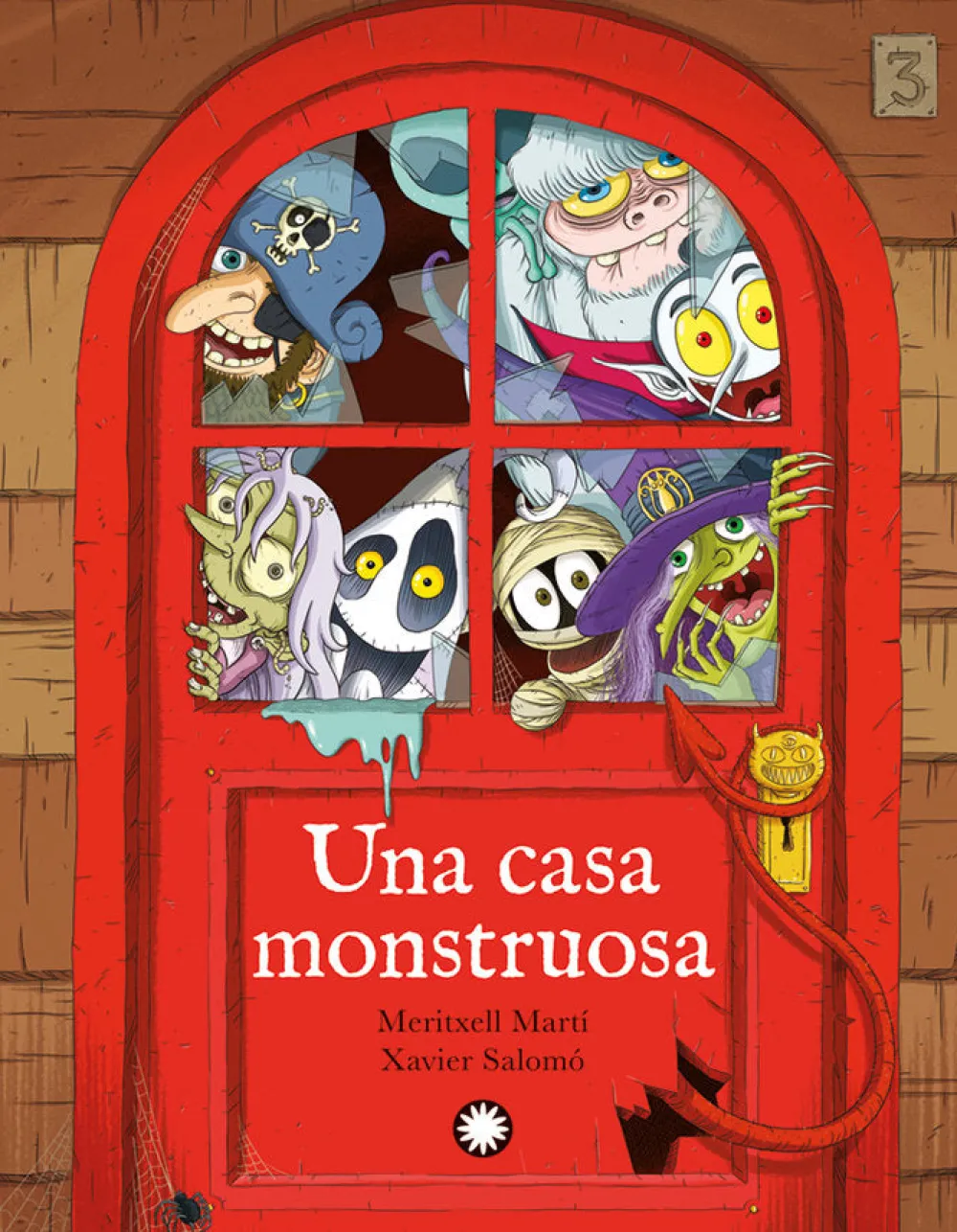 Flamboyant Una casa monstruosa*Niños Libros De Halloween Para Niños|Álbumes Ilustrados Infantiles