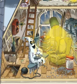 Flamboyant Una casa monstruosa*Niños Libros De Halloween Para Niños|Álbumes Ilustrados Infantiles