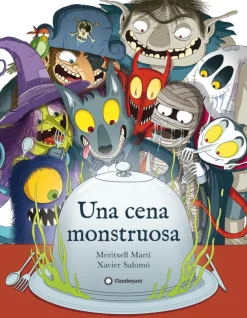Flamboyant Una cena monstruosa*Niños Libros De Halloween Para Niños|Álbumes Ilustrados Infantiles