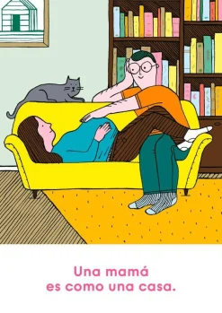 Litera Una mamá es como una casa* Libros Para Regalar A Mamá|Libros Sobre Emociones