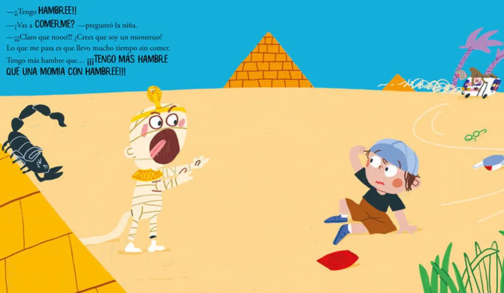 Nubeocho Una momia muy hambrienta*Niños Libros De Halloween Para Niños|Álbumes Ilustrados Infantiles