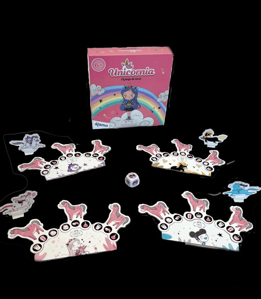 Átomo Games Unicornia · Átomo*Niños Átomo Games|Juegos De Mesa Competitivos