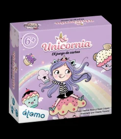 Átomo Games Unicornia Juego de Cartas*Niños Átomo Games|Juegos De Mesa De Viaje