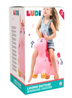 Ludi Unicornio saltarín ·*Niños Muñecos Saltarines