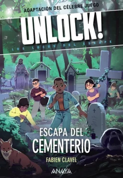 Anaya Unlock 2-Escapa del cementerio* Ver Todo En Narrativa Infantil
