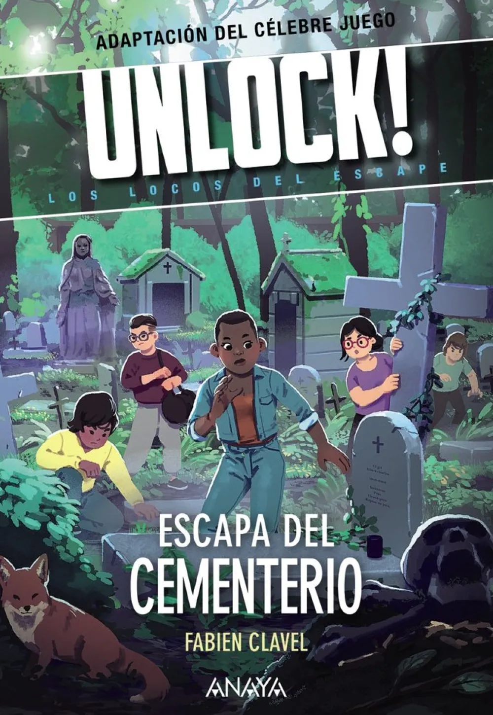 Anaya Unlock 2-Escapa del cementerio* Ver Todo En Narrativa Infantil
