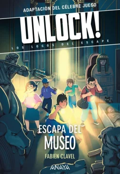 Anaya Unlock 3-Escapa del museo* Ver Todo En Narrativa Infantil
