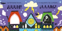 Usborne ¡UUUH! Muevo y escucho*Niños Libros De Texturas Para Bebés|Libros Con Solapas