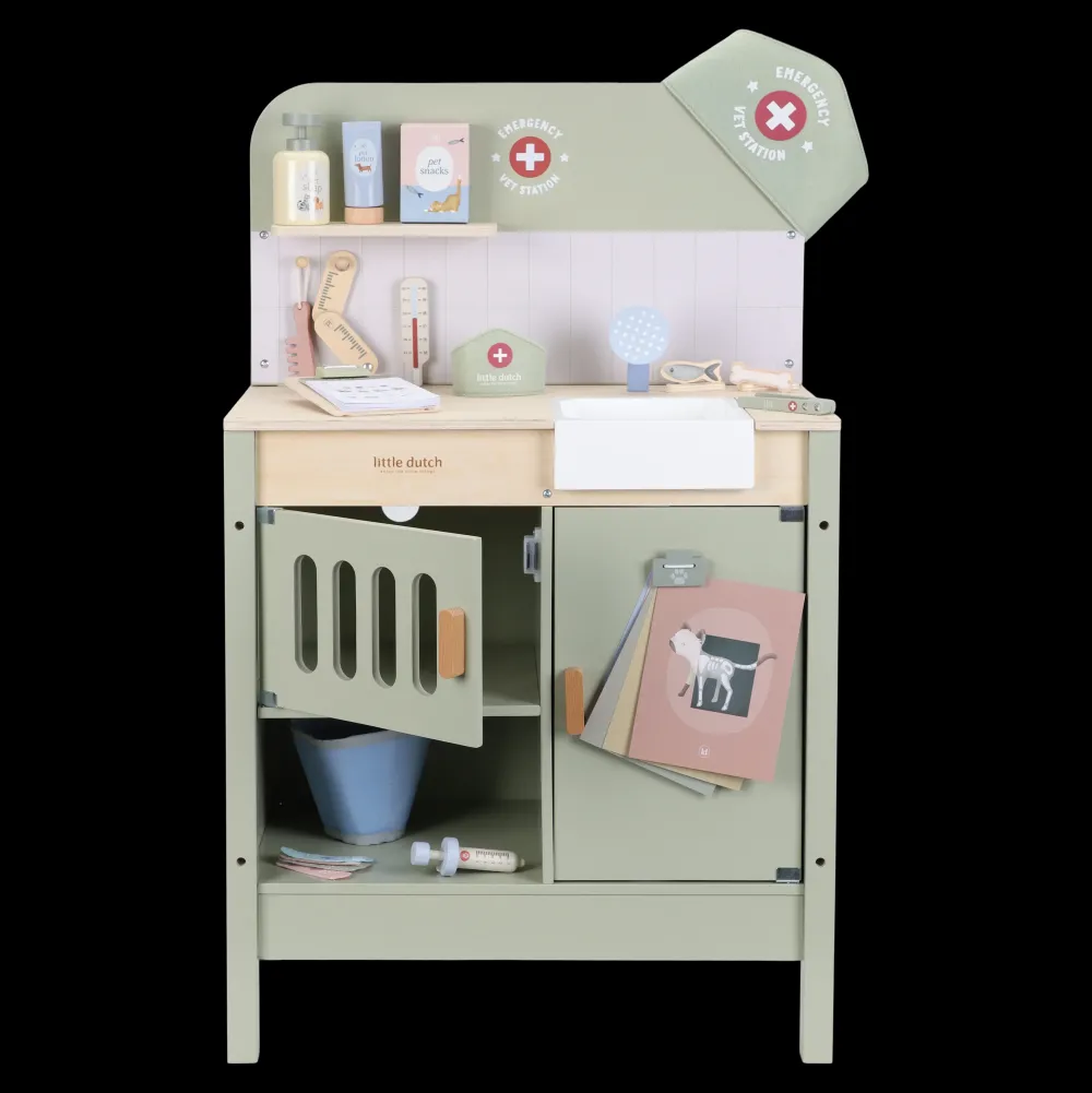 Little Dutch Veterinario FSC ·*Niños Juguetes Waldorf|Juguetes De Madera Para Niños