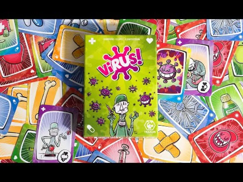 Tranjis Virus ·*Niños Juegos De Mesa Competitivos|Juegos De Habilidad